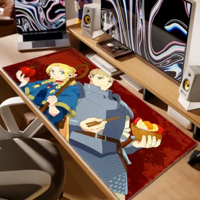 Delicious In Dungeon Marcille And Laios Mousepad