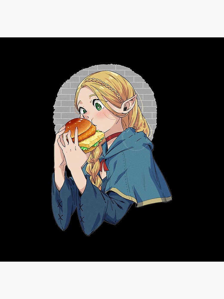 New Collection Dungeon Meshi Marcille Throw Pillow - Image 2