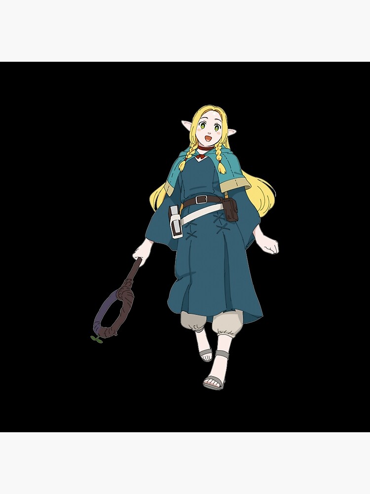 Delicious In Dungeon Marcille Colorfull Throw Pillow - Image 2