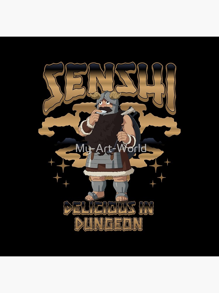 Hot Item Senshi Delicious In Dungeon Shower Curtain - Image 2