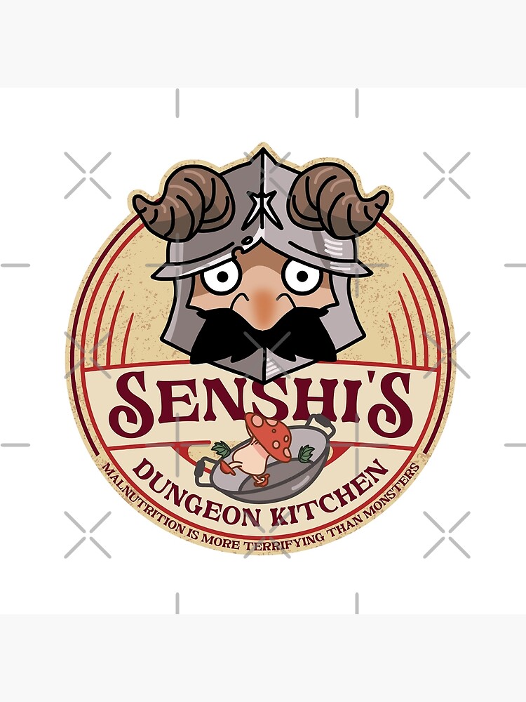 Delicious In Dungeon Senshi Kitchen Tapestry - Image 2