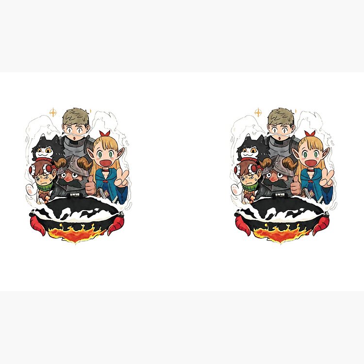 Dungeon Meshi Main Charaters Mug - Image 2