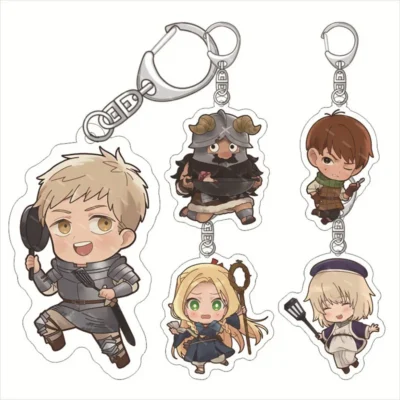 Anime Delicious In Dungeon Laios Touden Keychain Acrylic