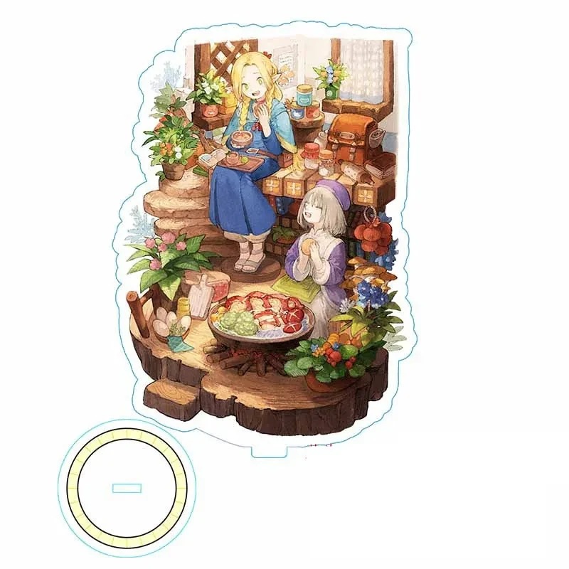 15cm Anime Delicious in Dungeon Marcille Laios Senshi Chilchuck Falin Acrylic Stand - Image 3