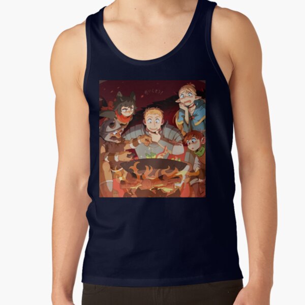 Delicious In Dungeon Meshi Colorfull Tank Top - Image 5