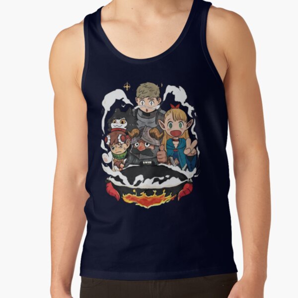 New Design Delicious In Dungeon Meshi Tank Top - Image 5