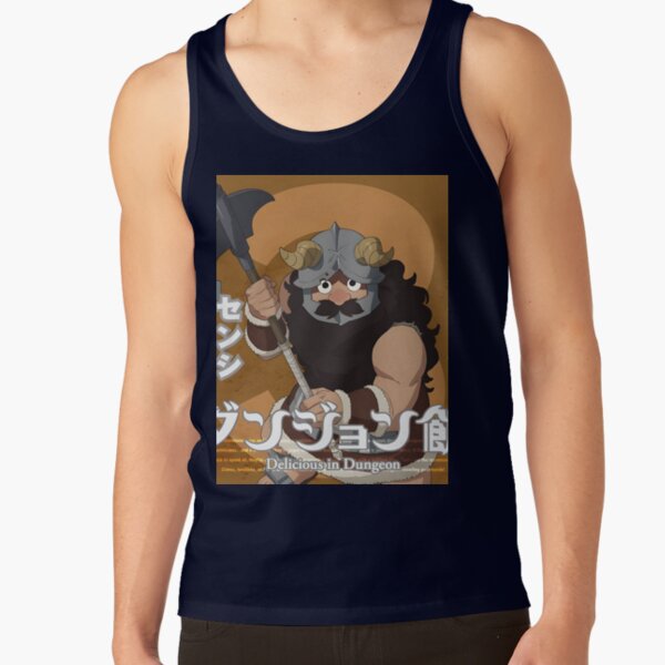 Delicious In Dungeon Chilchuck Senshi Tank Top - Image 5