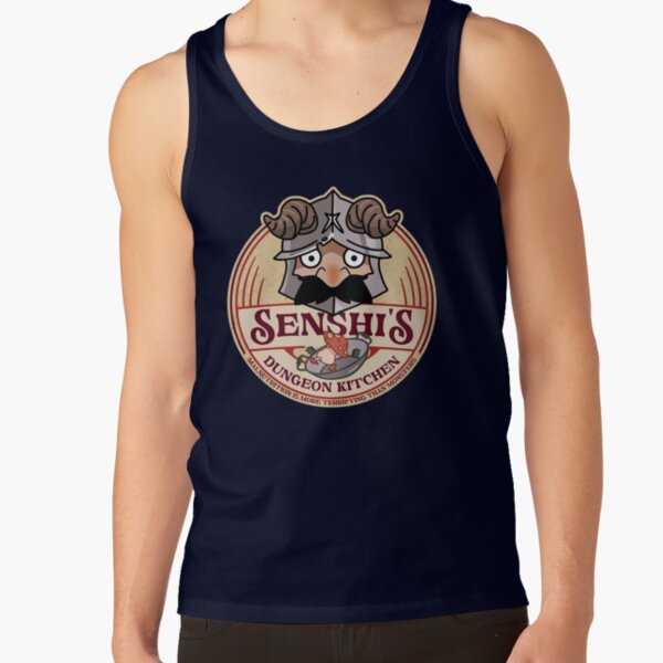 Delicious In Dungeon Senshi Kitchen Tank Top - Image 5
