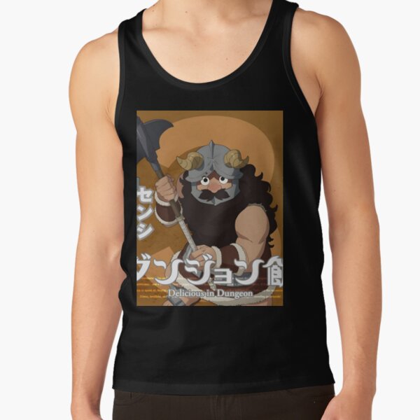 Delicious In Dungeon Chilchuck Senshi Tank Top - Image 3