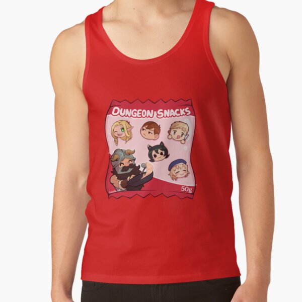 Delicious In Dungeon Meshi Snacks Tank Top - Image 4