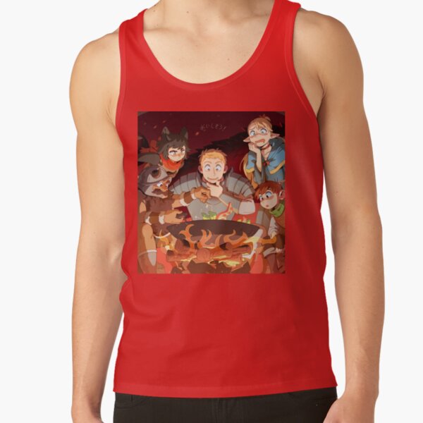 Delicious In Dungeon Meshi Colorfull Tank Top - Image 4