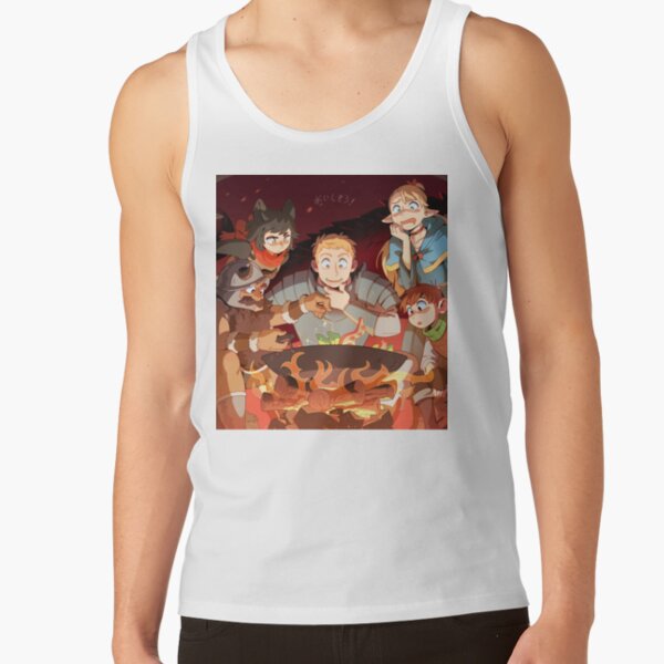 Delicious In Dungeon Meshi Colorfull Tank Top - Image 2
