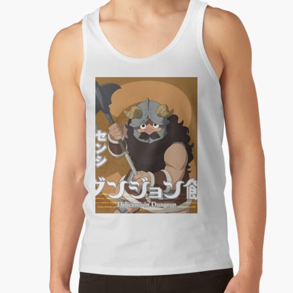 Delicious In Dungeon Chilchuck Senshi Tank Top - Image 2