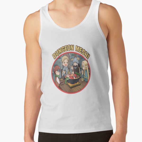 Chilchuck Tims Delicious In Dungeon Tank Top - Image 2
