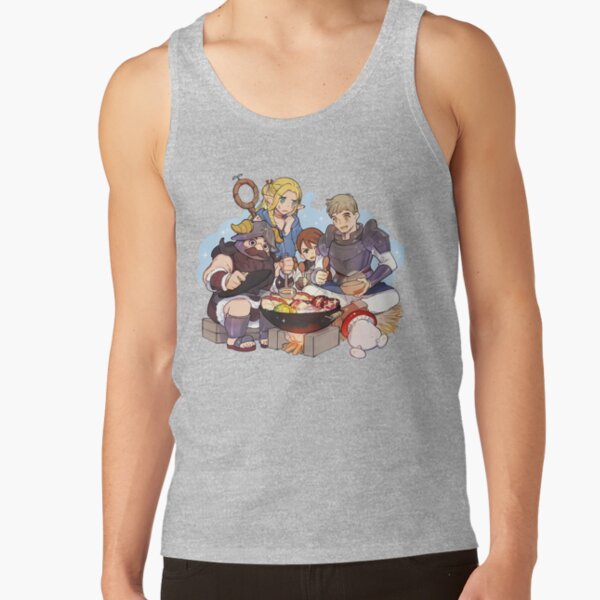 Delicious In Dungeon Meshi Let S Eat Tank Top - Image 3
