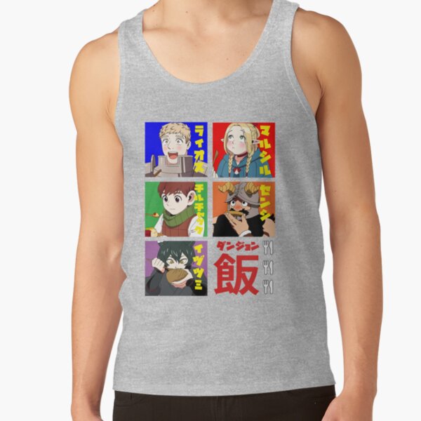 Delicious In Dungeon Laios Party Feast Tank Top - Image 2
