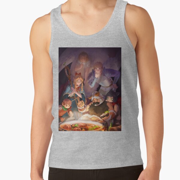 Best Selling Delicious In Dungeon Banner Tank Top - Image 3