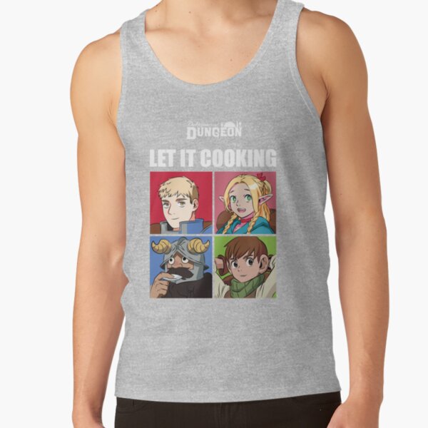 Delicious In Dungeon Lei It Cooking Tank Top - Image 3