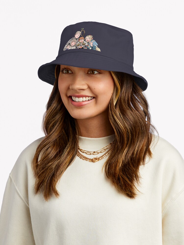 Delicious In Dungeon Main Characters Bucket Hat - Image 2