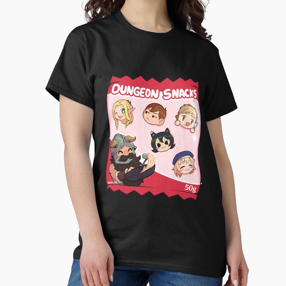 Delicious In Dungeon Meshi Snacks T-shirt - Image 2