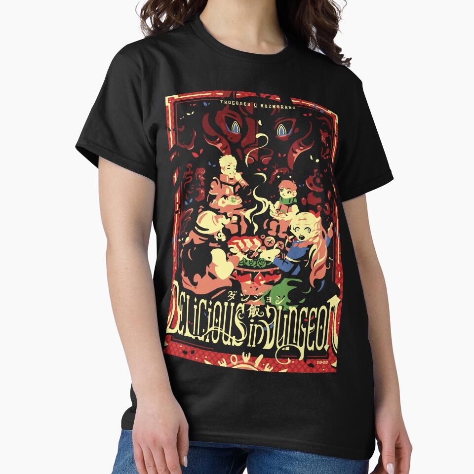 Delicious In Dungeon Marcille Colofull T-shirt
