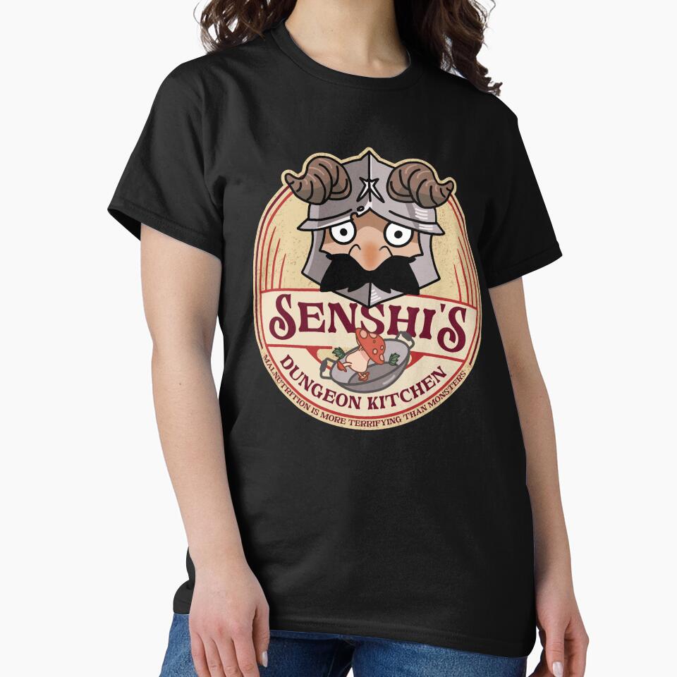 Delicious In Dungeon Senshi Kitchen T-shirt - Image 2