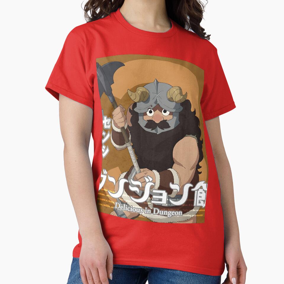 Delicious In Dungeon Chilchuck Senshi T-shirt - Image 5