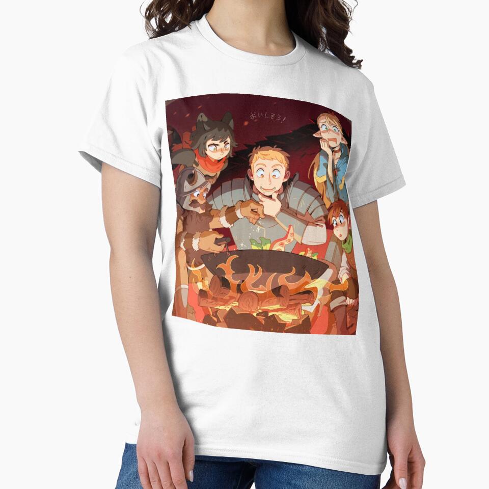 Delicious In Dungeon Meshi Colorfull T-shirt - Image 2