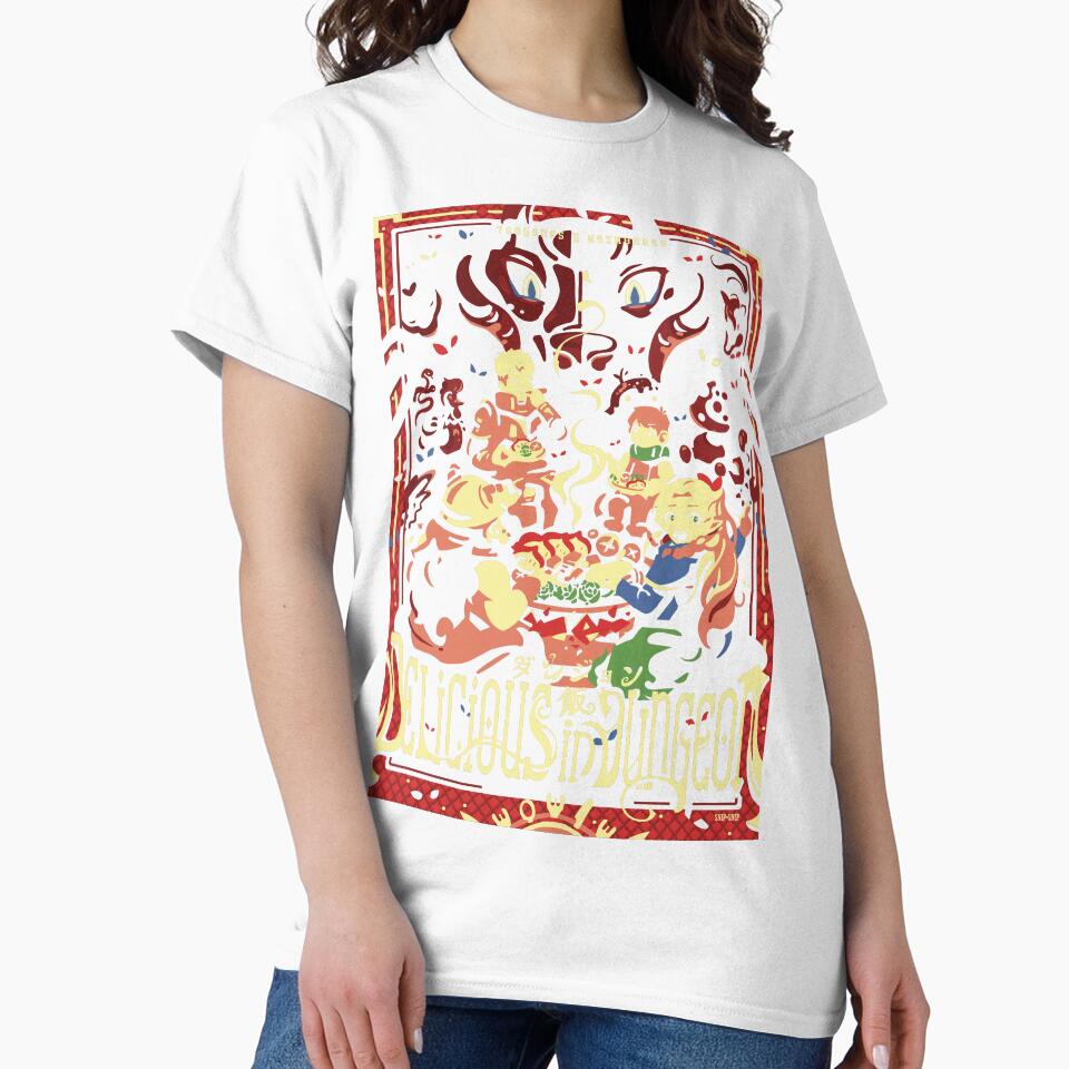 Delicious In Dungeon Marcille Colofull T-shirt - Image 2