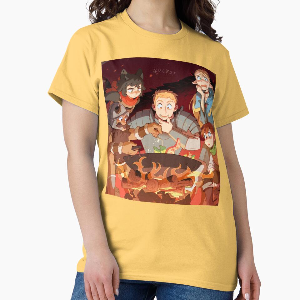 Delicious In Dungeon Meshi Colorfull T-shirt - Image 6