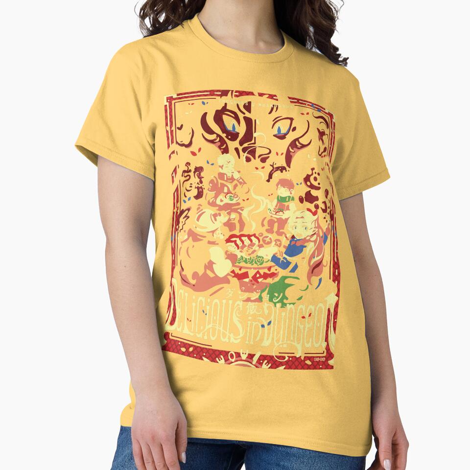 Delicious In Dungeon Marcille Colofull T-shirt - Image 6