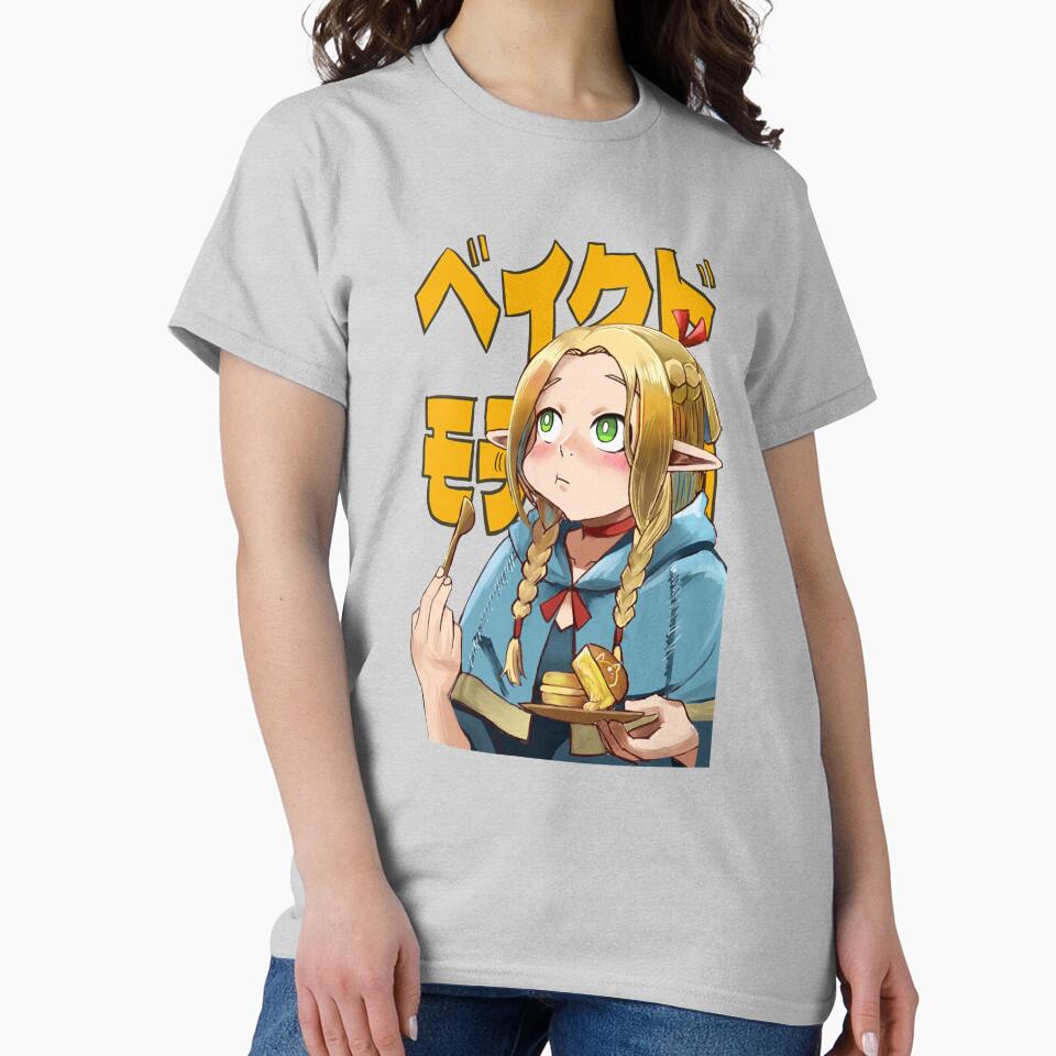 Delicious In Dungeon Marcille Vintage T-shirt - Image 3