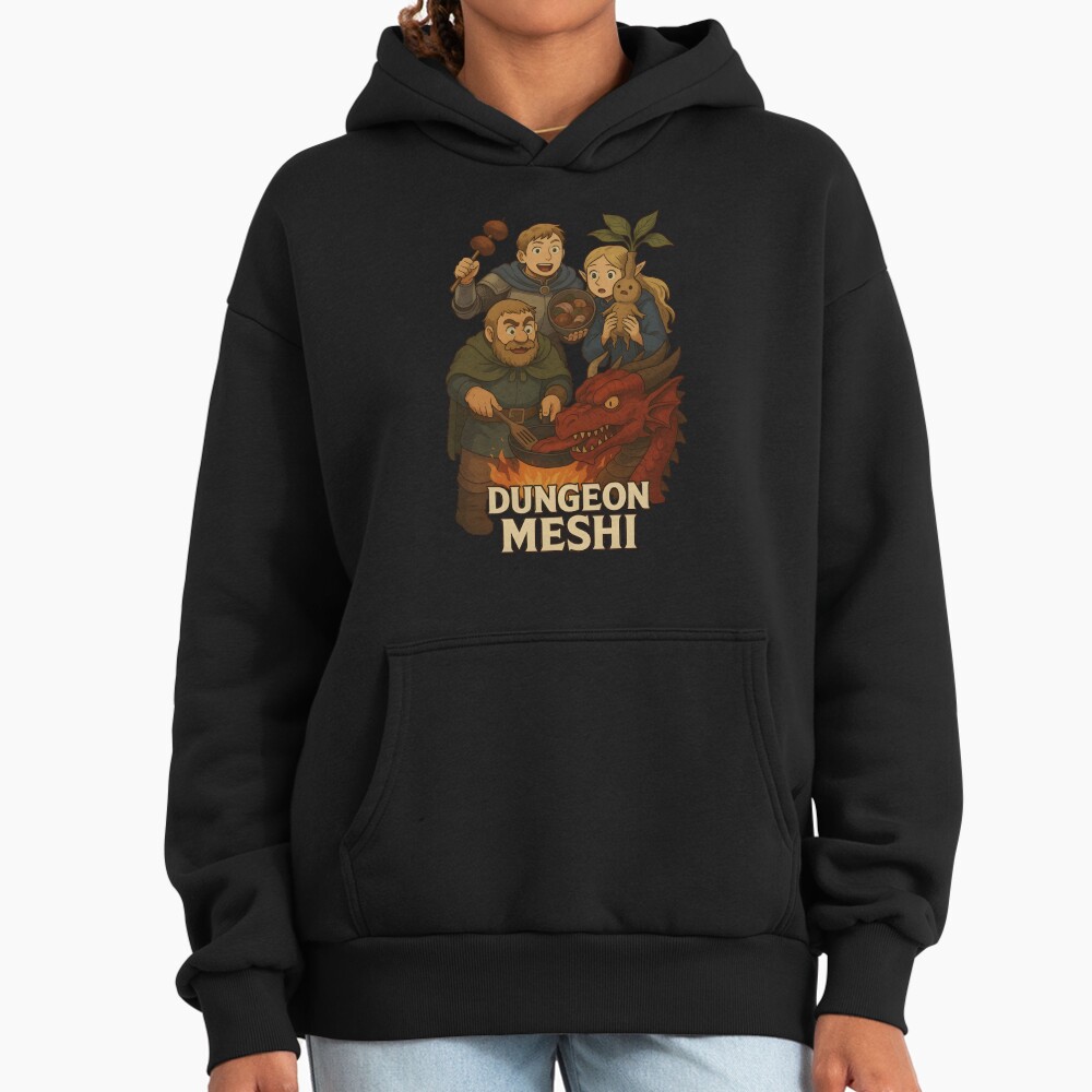 Delicious In Dungeon Meshis Anime Hoodie