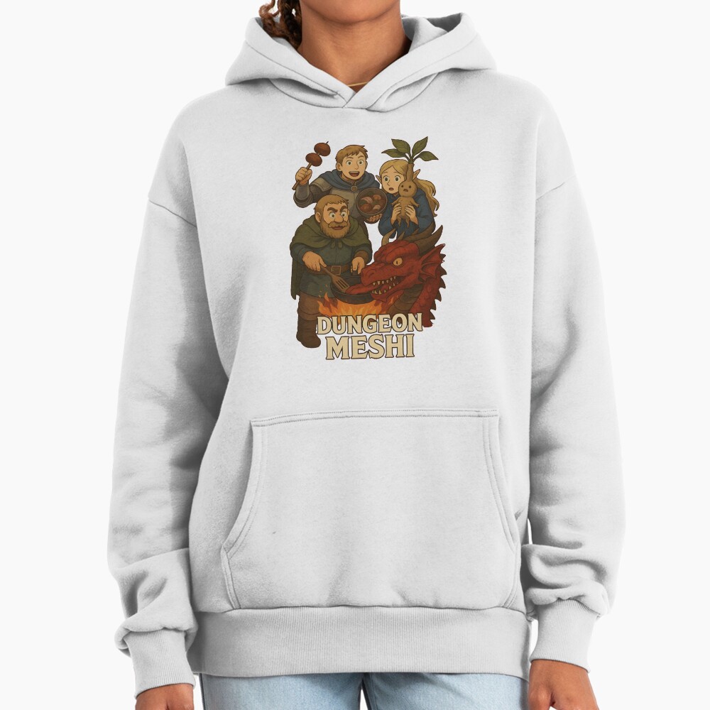 Delicious In Dungeon Meshis Anime Hoodie - Image 2