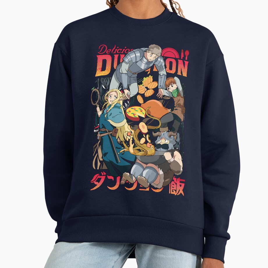 Anime Delicious In Dungeon Classic Sweatshirt - Image 5