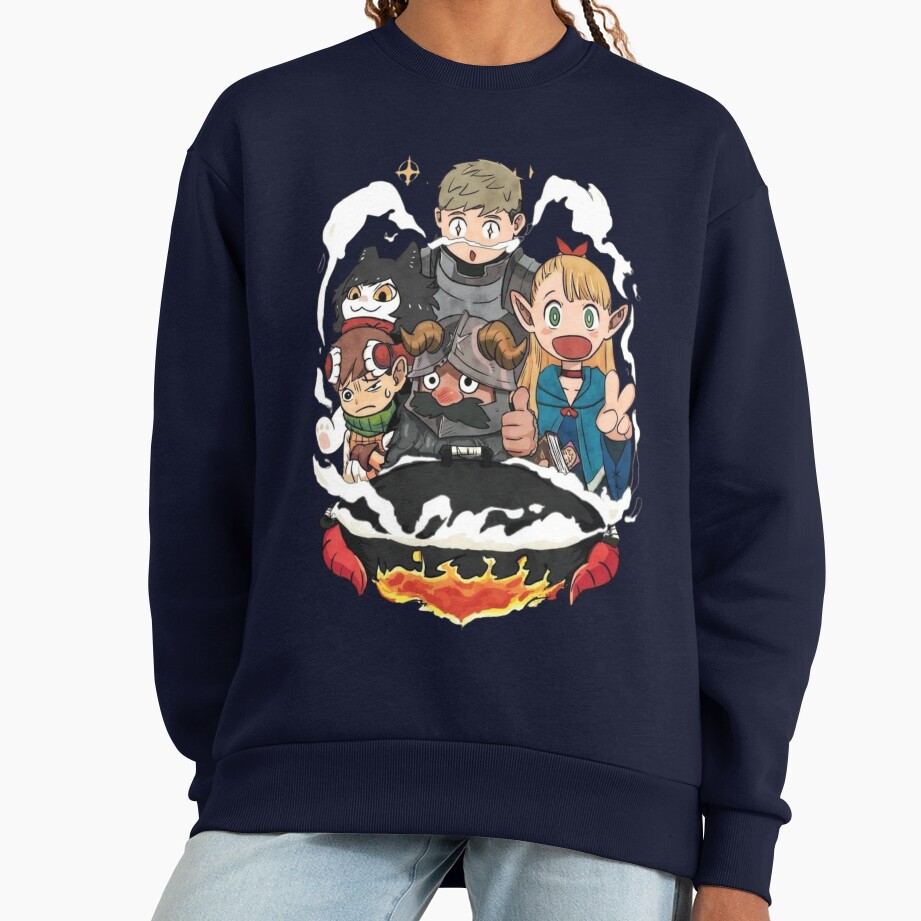 New Design Delicious In Dungeon Meshi Sweatshirt - Image 5