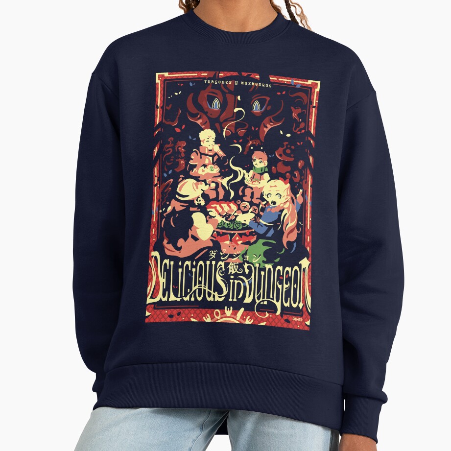 Delicious In Dungeon Marcille Colofull Sweatshirt - Image 5