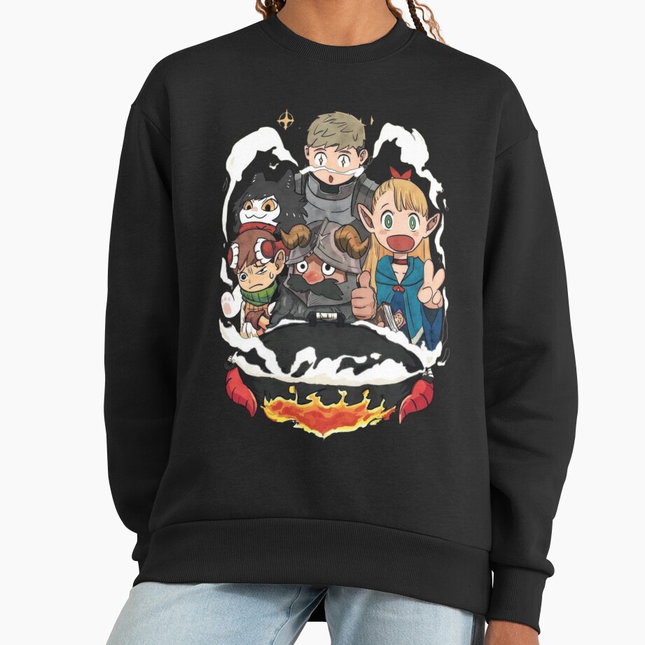 New Design Delicious In Dungeon Meshi Sweatshirt - Image 2