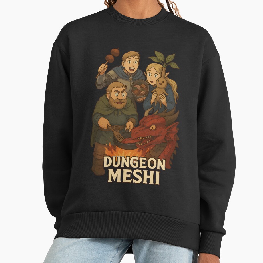 Delicious In Dungeon Meshis Anime Sweatshirt