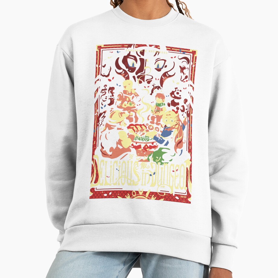 Delicious In Dungeon Marcille Colofull Sweatshirt - Image 2