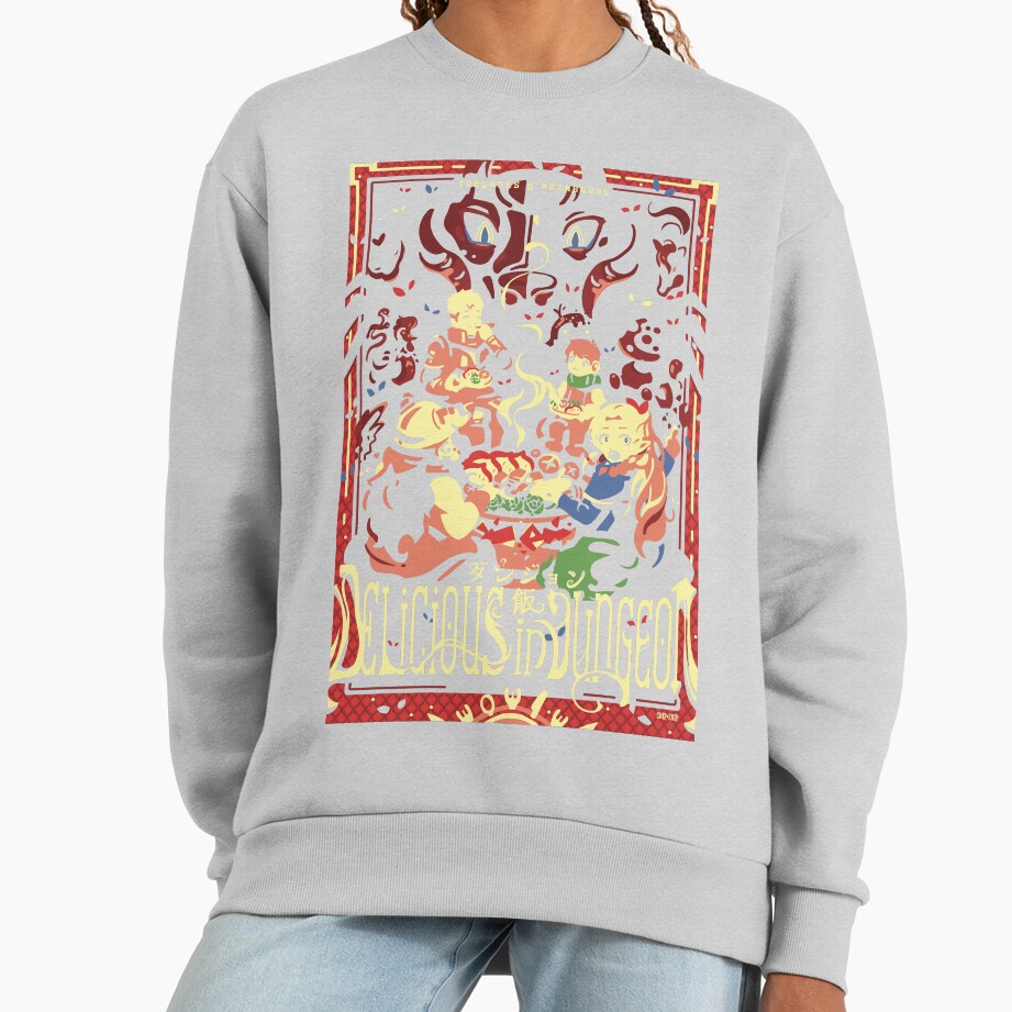 Delicious In Dungeon Marcille Colofull Sweatshirt - Image 4