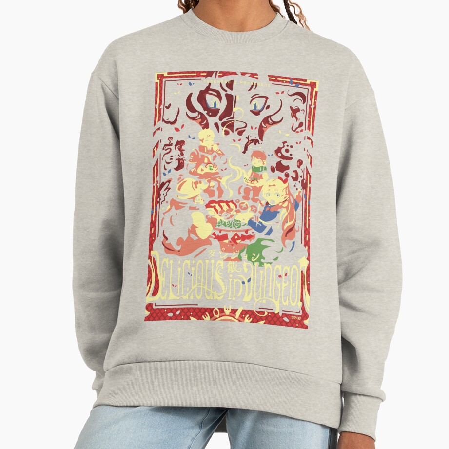 Delicious In Dungeon Marcille Colofull Sweatshirt - Image 3