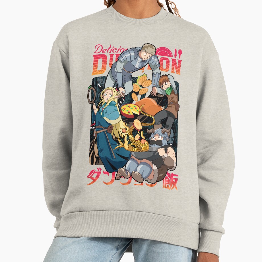New Collection Delicious In Dungeon Unique Sweatshirt - Image 3