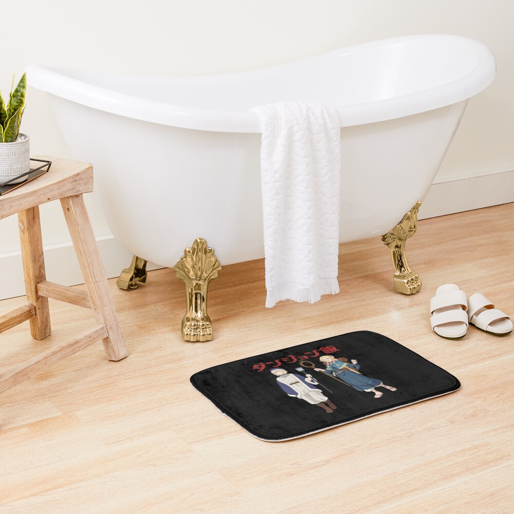 Delicious In Dungeon Marcille And Falin Bath Mat - Image 2