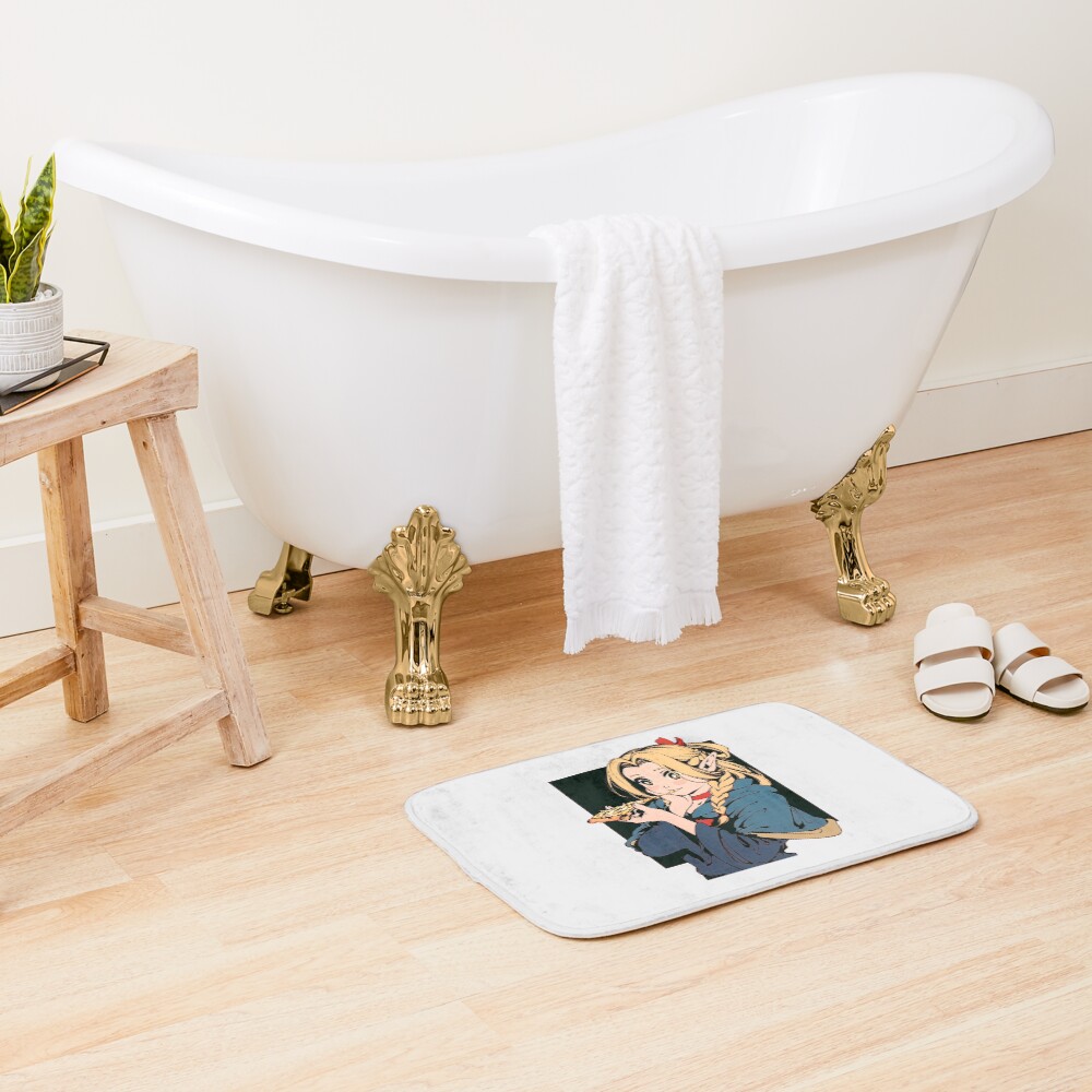Delicious In Dungeon Marcille Beautifull Bath Mat - Image 2