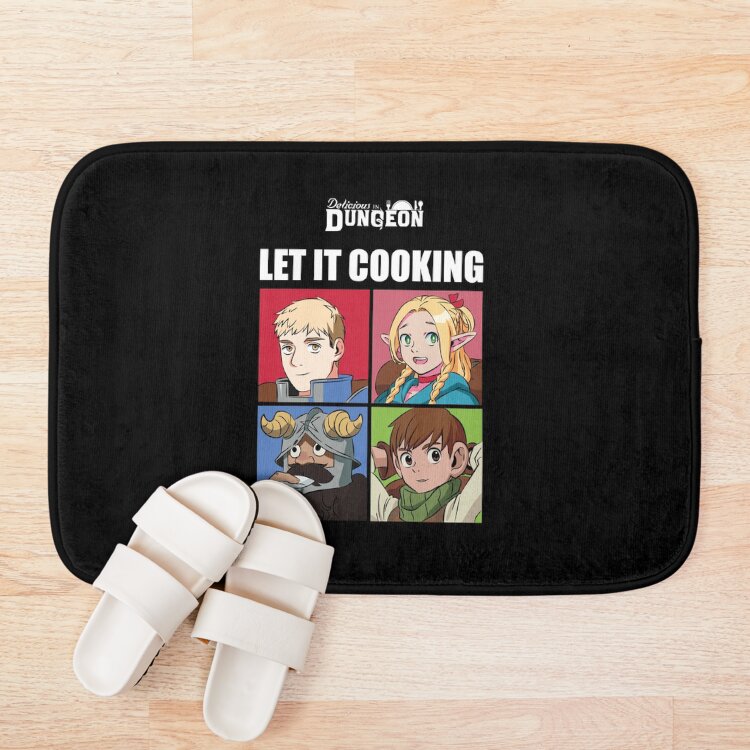 Delicious In Dungeon Lei It Cooking Bath Mat - Image 3