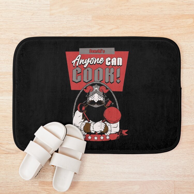 Dungeon Food Book Dwarf Anime Gift Bath Mat - Image 3