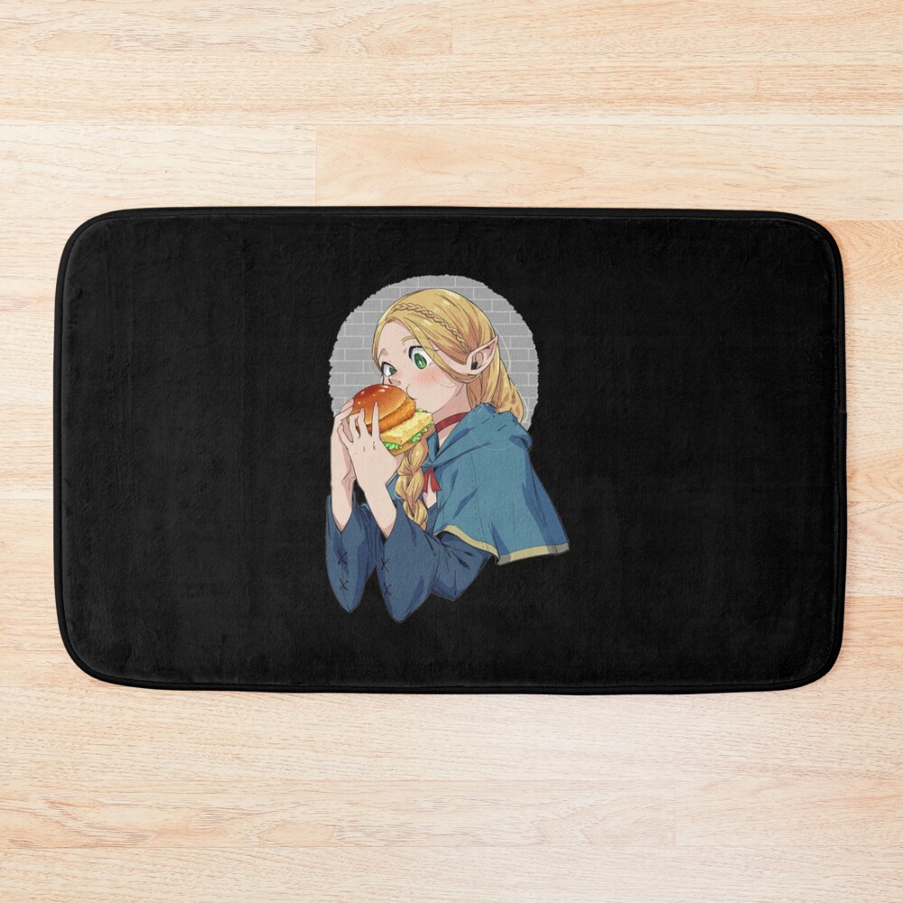 Hot Anime Delicious In Dungeon Marcille Bath Mat