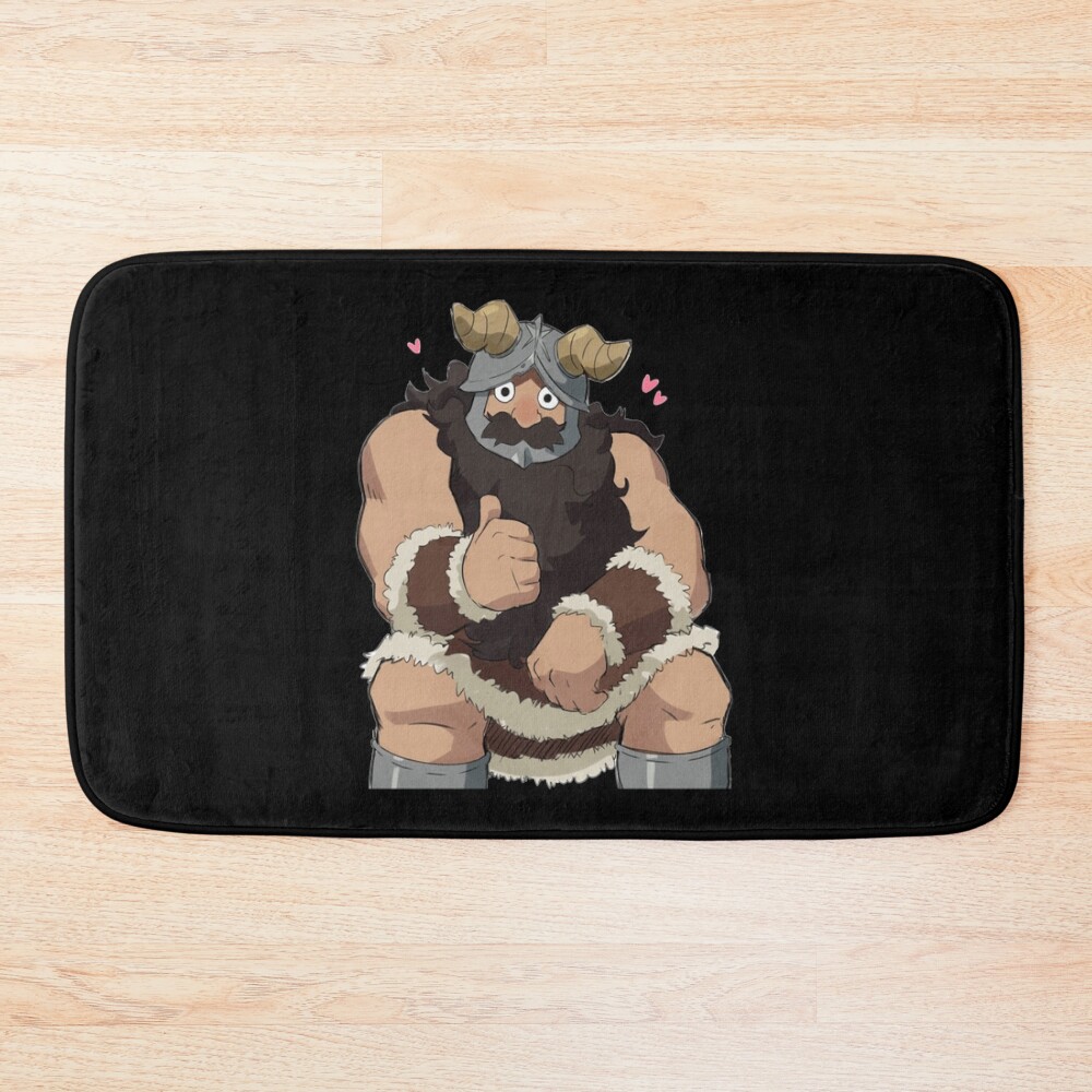 Delicious In Dungeon Senshi Bath Mat