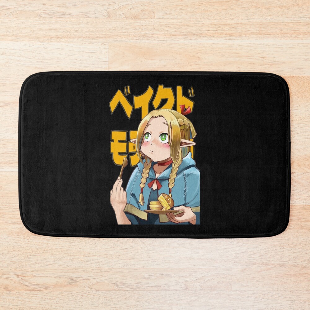 Delicious In Dungeon Marcille So Cute Bath Mat